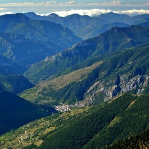 Jižní svahy Ligurských Alp, Itálie