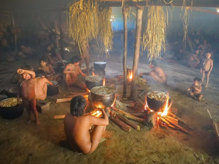 Snímek z filmu „Stín jaguára", Pavol Barabáš.