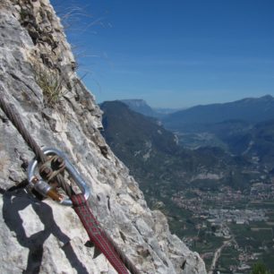Ferrata Via dell'Amicizia, Lago di Garda, Itálie