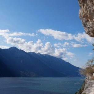 Via Ferrata Sentiero dei Contrabbandieri (v překladu „stezka pro pašeráky“), Lago di Garda, Itálie