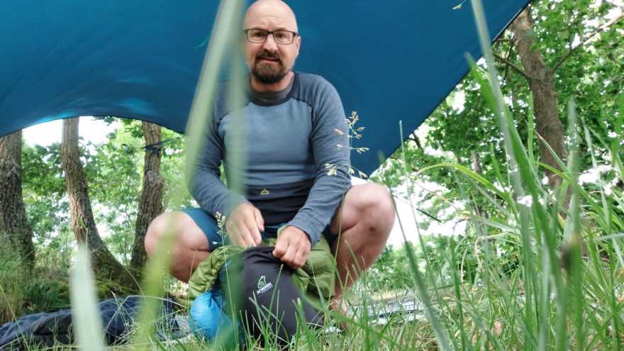 Balení do cestovního obalu - KWAK TOPQUILT ANURA A185