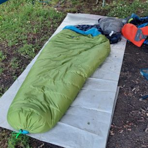 KWAK TOPQUILT ANURA A185 byl úspěšně testován i při seakayakových výpravách