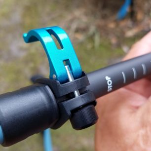 Nastavení délky holí WARG COMPACT CARBON pomocí klipu