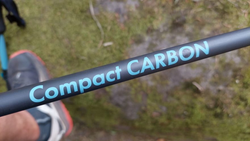 Označení holí WARG COMPACT CARBON