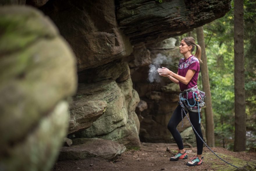 Nástup do stěny ti usnadní termoprádlo Sensor.