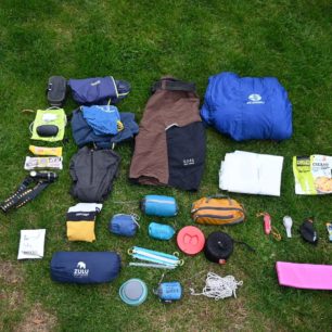 Spacák SIR JOSEPH TETON 560 QUILT byla jasná volba při bikepackingové výpravě z Hronova do Vlašimi