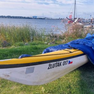 Spacák SIR JOSEPH TETON 560 QUILT se osvědčil při seakajakové expedici okolo Rujány - malý a lehký