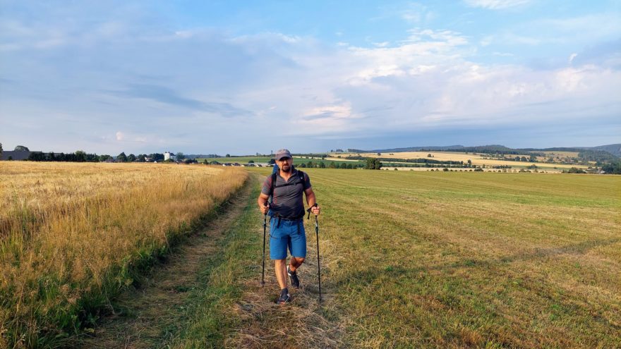 Testování karimatky WARG RADON MUMMY 5 na východočeské svatojakubské cestě