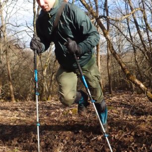 Zátěžový test holí TSL Tour Alu 3 Cross ST Swing