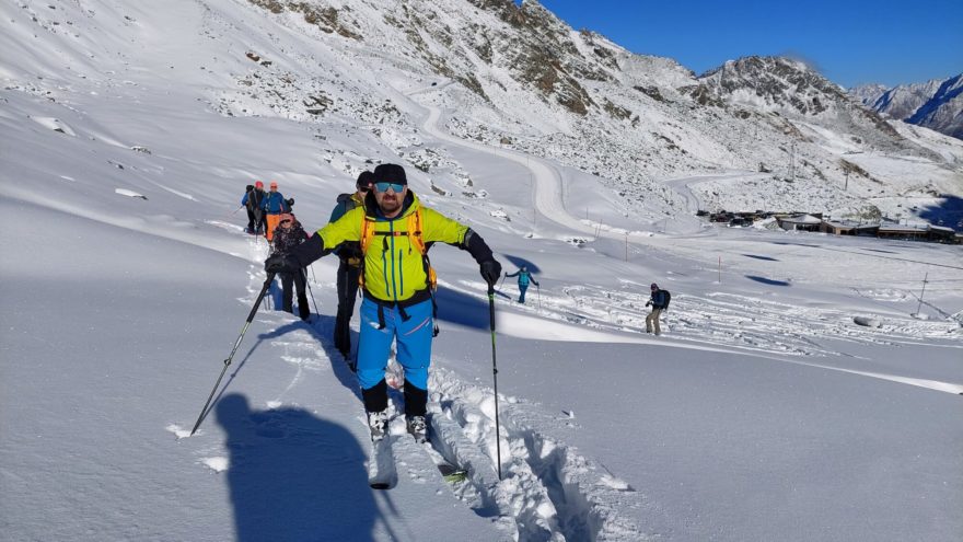 Bunda NORTHFINDER SOKOLEC v zátěži na alpské túře