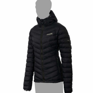 Breeze hoody, černá dámská péřová bunda od značky pinguin.