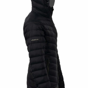 Breeze hoody, černá dámská péřová bunda od značky pinguin.