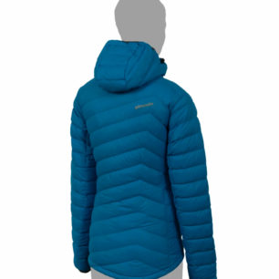 Breeze hoody, modrá dámská péřová bunda od značky pinguin.