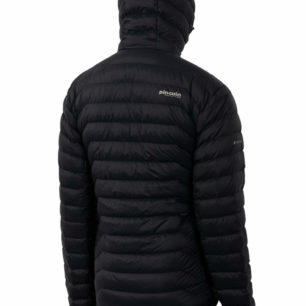 Hill hoody, černá pánská péřová bunda od značky pinguin.