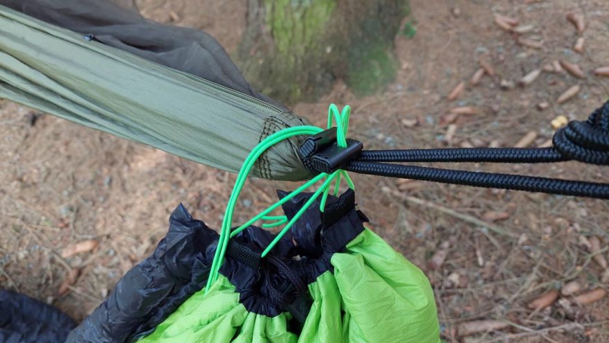 Zavěšení KWAK UNDERQUILT ALKES L k hamace