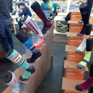 Kolekce lyžařských ponožek P.A.C. ISPO 2022