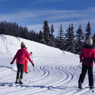 Vysoké Tatry nabízí běžecké stopy pro lyžaře všech věkových kategorií.