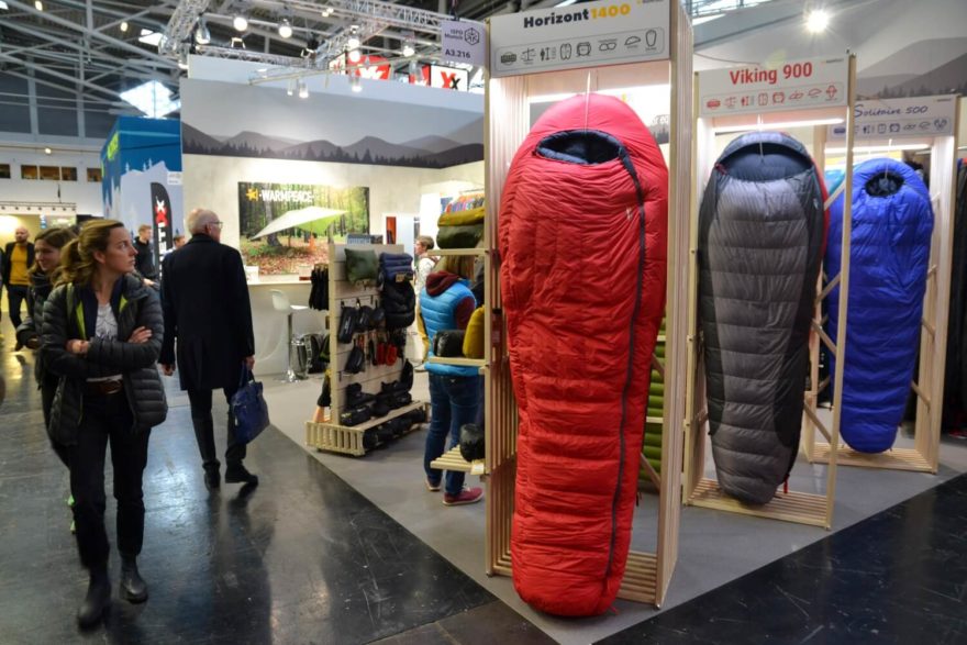 Tradiční český výrobce péřových spacích pytlů Warmpeace na ISPO 2022