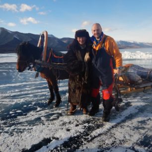 Setkání Petra Horkého s Inuity v Grónsku