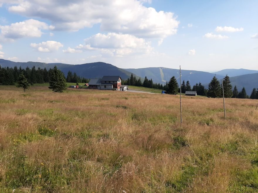 Pohoda u Moravské boudy, Krkonoše.