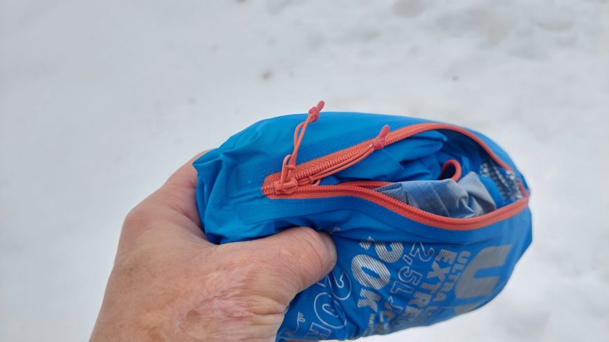 Táhla zipů na kapse skialpové bundy Northfinder CHABENEC