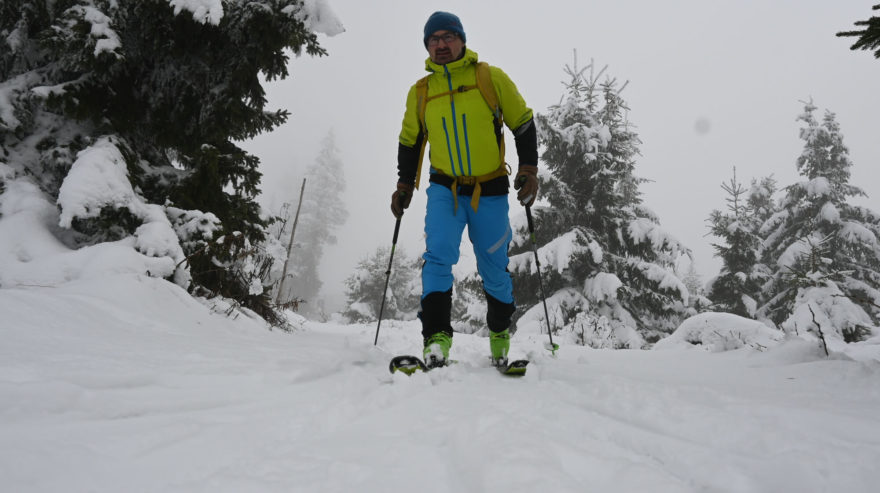 Testování kalhot NORTHFINDER DERESE v Krkonoších