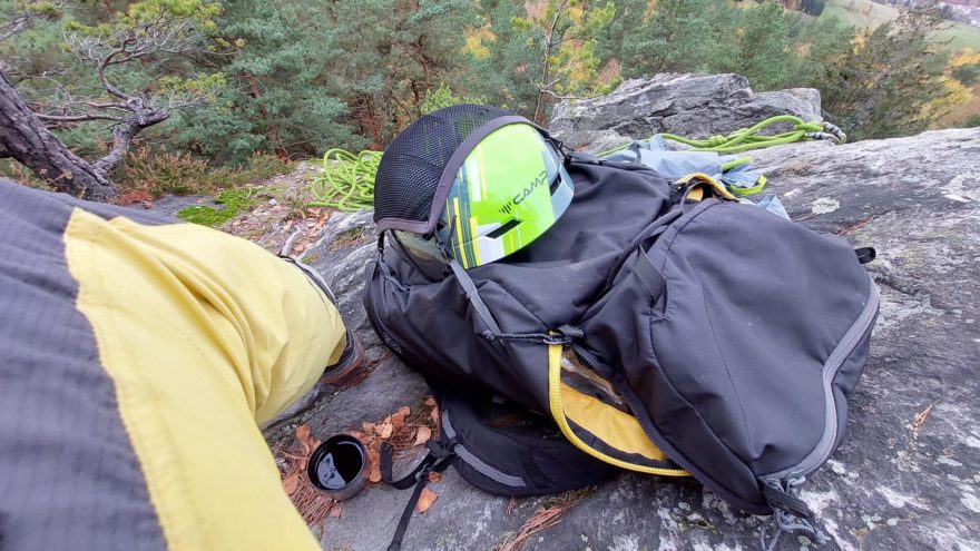 Helma CAMP VOYAGER byla testována i na skalách