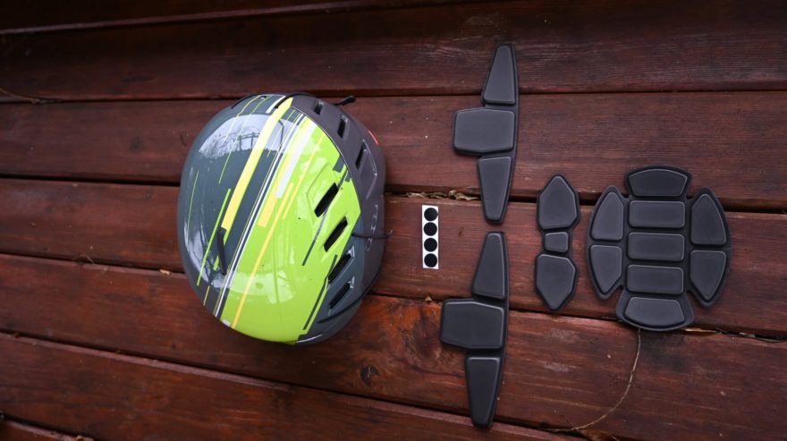 Sada příslušenství a polstrování pro lezeckou verzi helmy CAMP VOYAGER