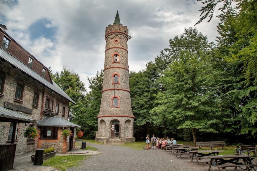 Rozhledna Jedlová, Lužické hory, foto: Matyáš_Gál