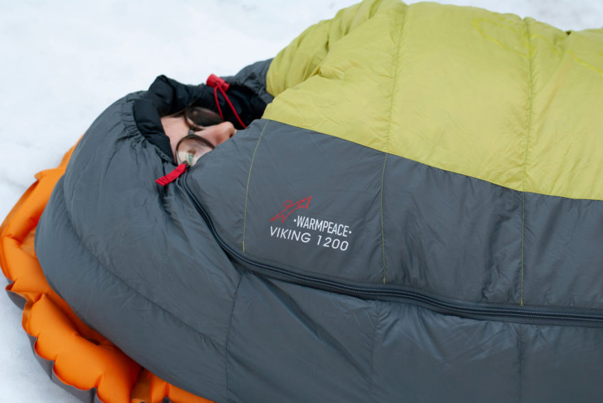 Značka Warmpeace je známá výrobou kvalitních péřových pytlů a dalšího outdoorového vybavení.