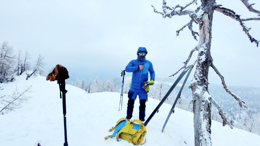 Hrudní kapsa bundy NORTHFINDER BESKYDOK není bohužel zateplená
