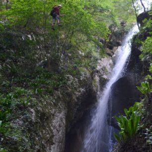 Via ferrata Rio Sallagoni, Lago di Garda, Itálie