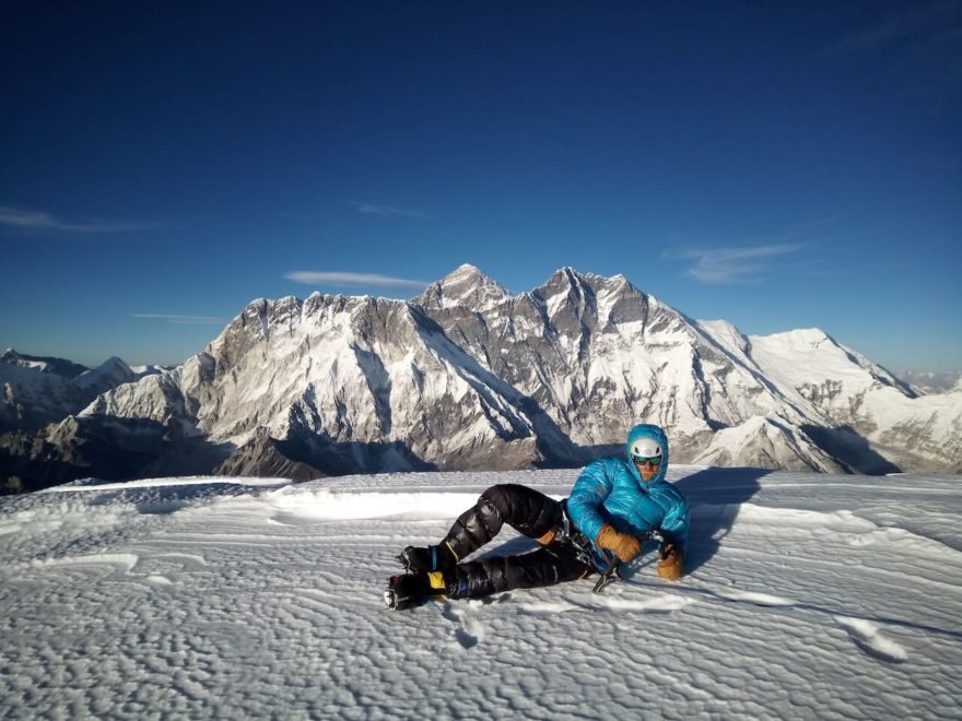 Zdeněk „Háček“ Hák pod Ama Dablam