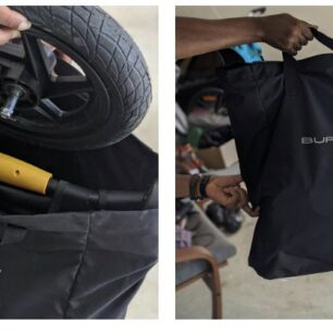 BURLEY Travoy: skládací nákladní vozík do města s nosností až 27 kg.