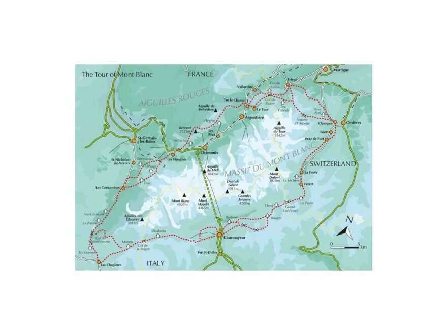 Průvodce Tour de Mont Blanc, Cicerone
