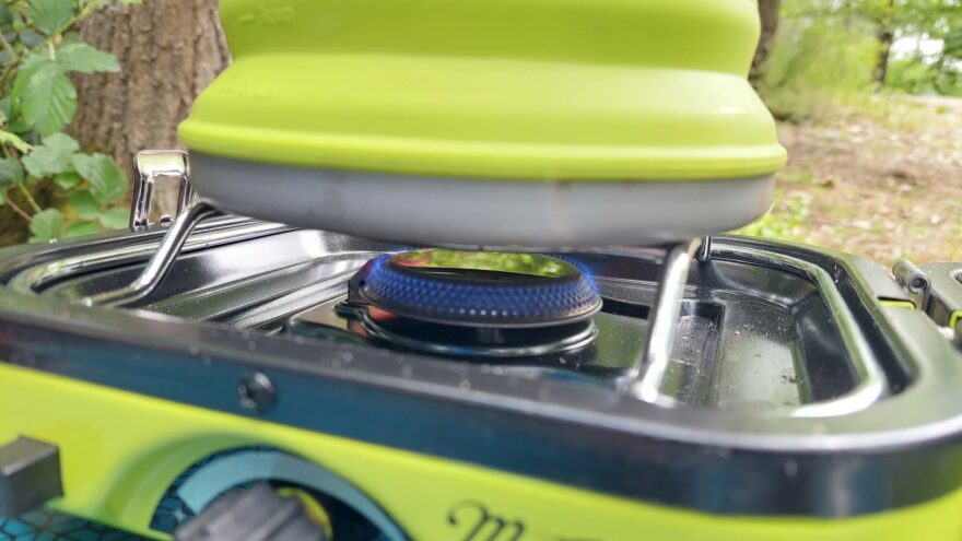 Široký plamen méně připaluje - MEVA DUAL COMPACT