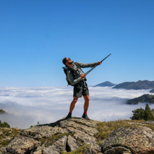 Chůze off-trail v člověku vyvolává neuvěřitelný pocit svobody a nezávislosti. HRP, Pyreneje