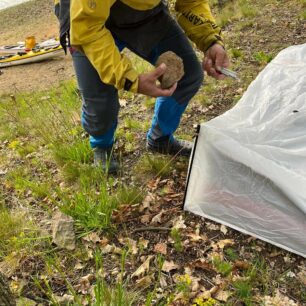 Fixace nožní části stanu FORCLAZ TARP MT 900