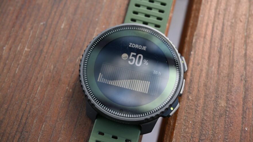 Sledování Zdrojů je takové Body battery - SUUNTO VERTICAL TITANIUM SOLAR