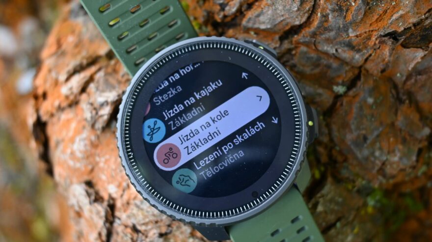 Výběr ze sportovních aktivit - SUUNTO VERTICAL TITANIUM SOLAR