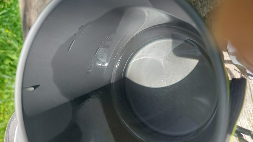 Odstupňování ešusu vařiče MEVA TRIPPER