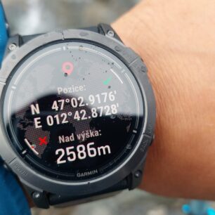 Rychlé uložení pozice na jedno kliknutí - GARMIN EPIX PRO