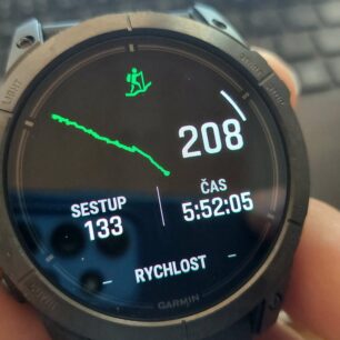 Záznam aktivity DETAIL 01 - GARMIN EPIX PRO