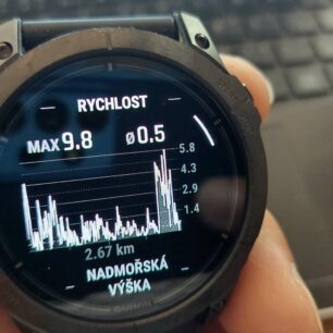 Záznam aktivity DETAIL 02 - GARMIN EPIX PRO