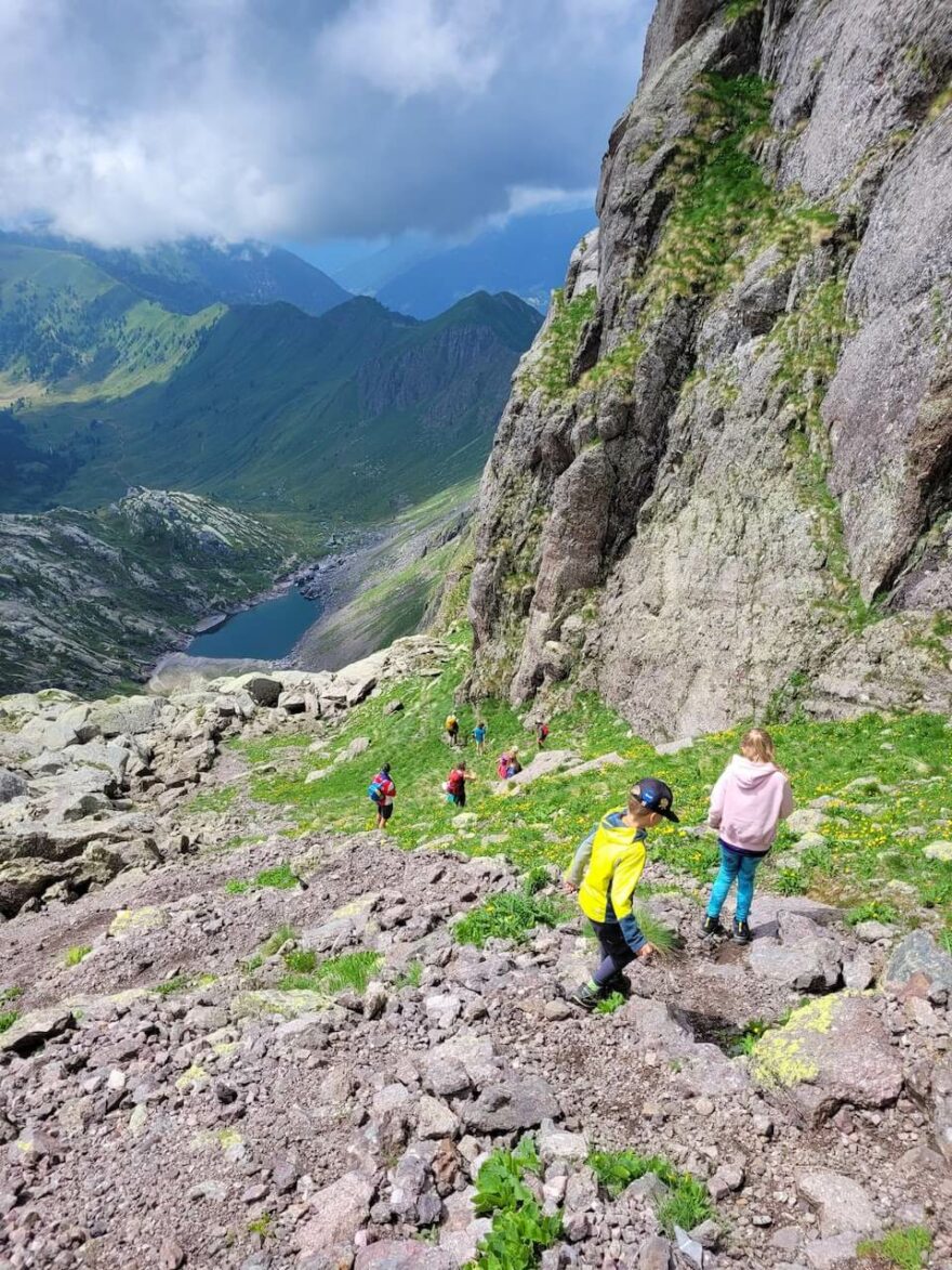 Letní přechod Orobských Alp, který zvládnou i děti