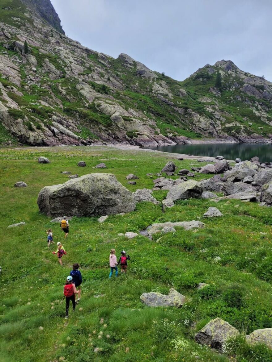 Letní přechod Orobijských Alp, který zvládnu i děti