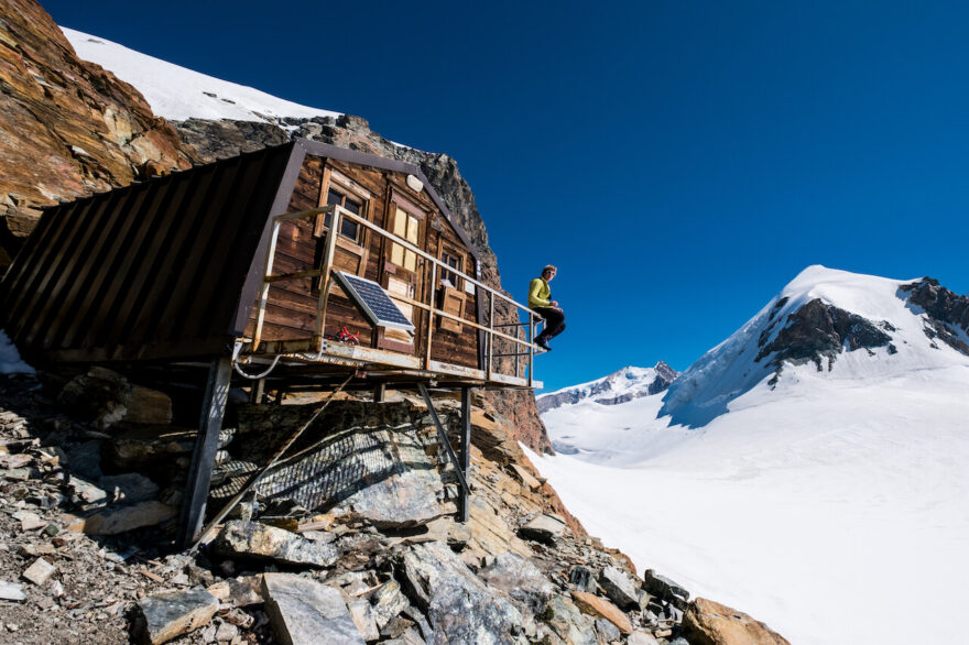 Bivacco Rossi e Volante, Monte Rosa.
