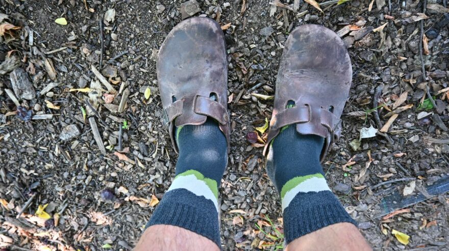 Pohodlné nošení i po výletě v ponožkách P.A.C. LIGHT MERINO TR 3.2