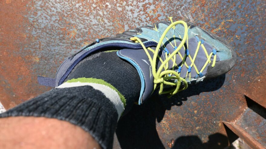 Testování ponožek P.A.C. LIGHT MERINO TR 3.2 i v nízkých approach botách