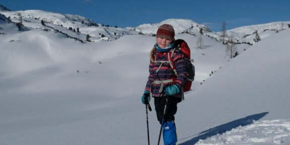 S dětmi na sněžnice